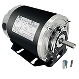 GF2024 Blower Motor 1/4HP 115V 60Hz 1725RPM 48Frame Replaces Packard 45014 Ao Smith/Century 325P581, NBK20609 Emerson 8000, GE BF4701, Universal 802, Baldor RSP1441A, Dayton 4UE76, Belt Drive Leungoo