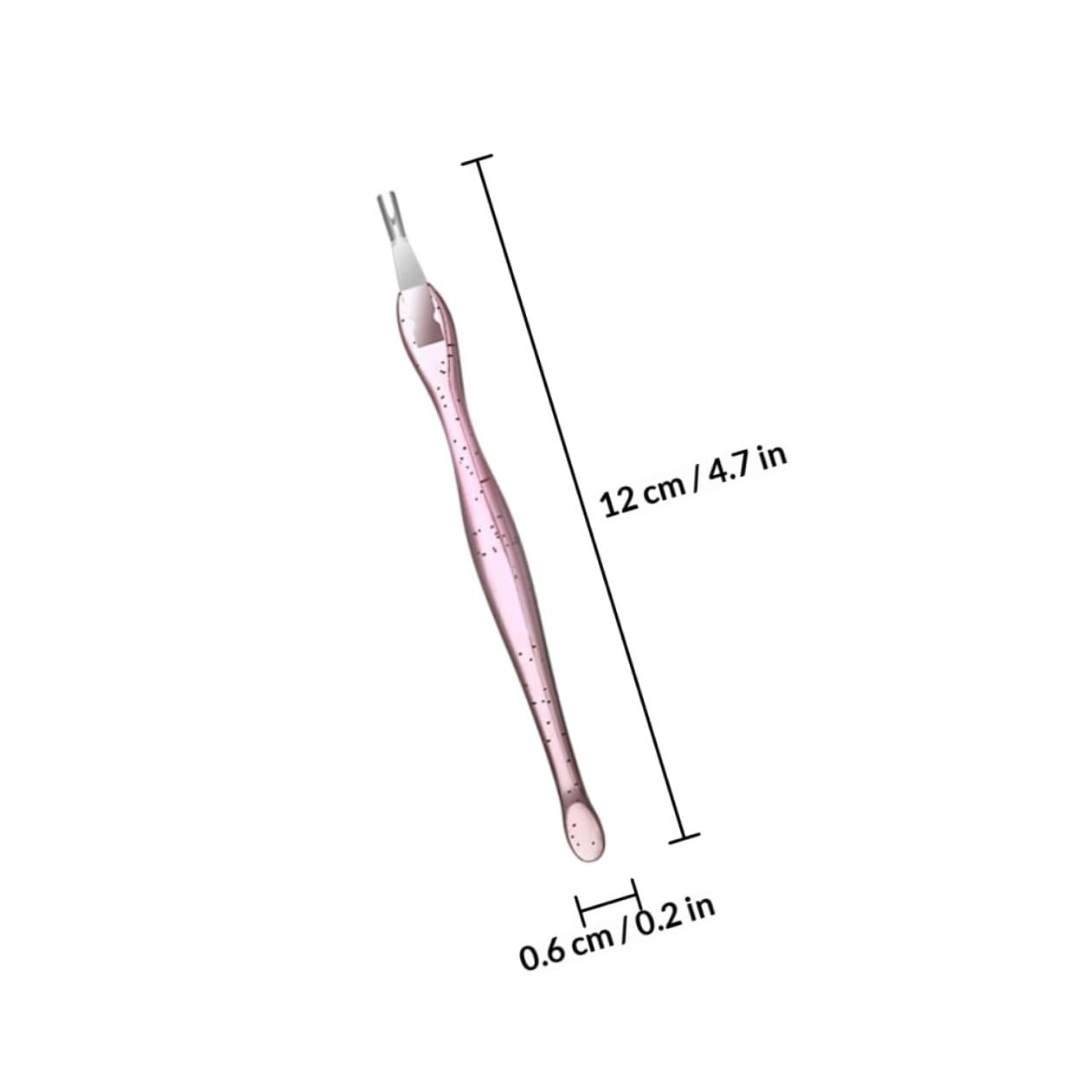 MAGICLULU 10pcs Manicure Dead Skin Forks Nail Art Tools Cuticle Removal Pedicure Dead Skin Removal Tool for Professional Hand and Foot Care