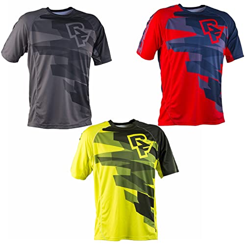 Foto von YITTD Herren Mountainbike Trikot, Kurze Ärmel Radtrikot, Atmungsaktive Cycling Jersey, Schnell Trocknen Radsport Bekleidung, MTB Trikot T Shirt für
