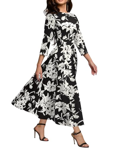 Image of Simple Flavor Women's Vintage Dress Sleeveless O-Neck Party Cocktail Dress