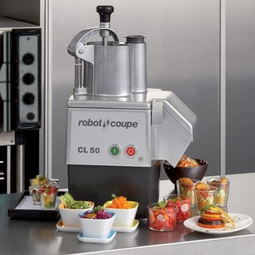 Amazon Com Robot Coupe Cl50 Continuous Feed Food Processor 1 1 2 Hp 1v 60 1 Ph Home Kitchen