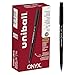 uni-ball ONYX Rollerball Pen, Micro Point (0.5mm), Blue, 12 Count