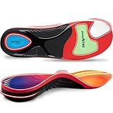 NEVVIS Plantar Fasciitis Orthotic Insole for Flat Feet, High Arch Support Inserts Women Men, 240 lb Heavy Duty Work Boot Insoles for Men, Arch Pain, Plantar Fasciitis Relief, Shock Absorb, 1 Pair