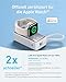 Anker MagGo Powerbank für Apple Watch, offiziell Zertifiziert, 10.000mAh kompaktes Akkupack mit integriertem USB-C-Kabel, 35W Max., für iPhone 17/16, iPhone 15 Serie, iPad, AirPods und mehr