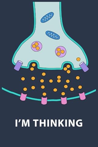 I'm Thinking: Synapse; Lined Notebook / Journal Gift, 120 Pages, 6x9, Soft Cover, Matte Finish