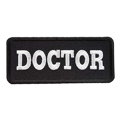 Doctor Black & White Patch, Medical Profession Patches