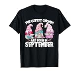 Photo Gallery birthday gnome women the cutest gnomes are born in september maglietta Photo Gallery birthday gnome women the cutest gnomes are born in september maglietta