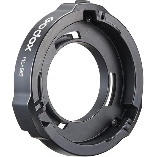 Адаптер Godox ML-GB Bowens для ламп AD300Pro и AD400Pro и светодиодных видеоламп ML100Bi ML60IIBi ML60Bi ML60 ML30Bi ML30