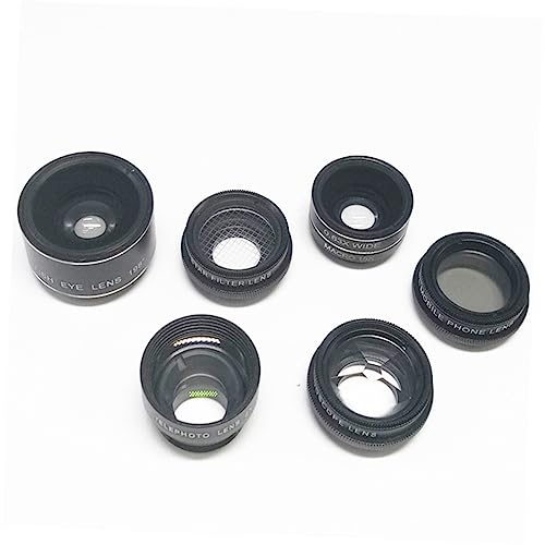 HEMOTON Objectif Kit pour Smartphone avec Fisheye Et Macro Objectif Super Grand Angle Et Téléconvertisseur