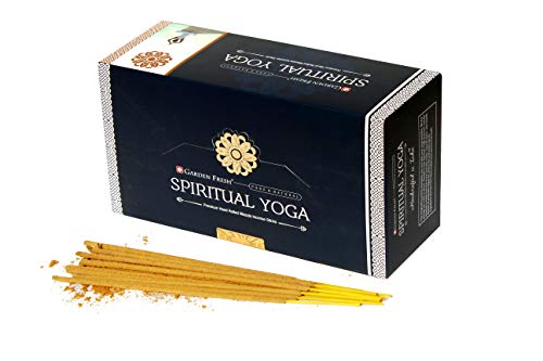 Garten Frisch Räucherstäbchen für Spirituelle Yoga Agarbatti - 180 g Box - 12 Packungen mit je 15 Gramm pro Box - Premium handgerollte natürliche Räucherstäbchen Cover