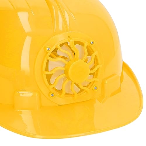 Capacete Com Ventilador Solar, Geração Eficiente de Energia Solar Boné Rígido Solar Leve, Ventilado