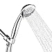 Srmsvyd Hand Held Shower Head High Pressure 5 Spray Setting Multi-functions Massage with 78 Inches Long Shower Hose (Chrome1)