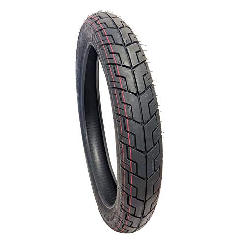 MMG TIRE SET COMBO: Front Tire 90/90-18 and Rear Tire 130/90-15 for Motorcycles Cruiser Chopper Street Tread - Model P47