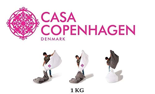 Image of Casa Copenhagen Premium Virgin Grade Thermocol Balls Refill for Pillows, Sofa, Bean Bags, Soft Toys & Beans for Bean Bag Refill 4 Kg (White)
