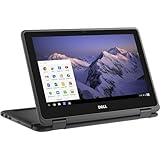 Dell Chromebook 2 en 1 11 3100 Ordinateur portable à écran tactile PC Intel Celeron N4020, 4 Go de RAM, 32 Go eMMC, clavier Janpaness, Type C, Chrome OS (renouvelé)