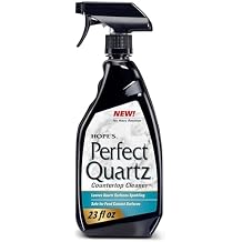HOPES Perfect Quartz Countertop Cleaner, No Hazy Residue, Streak-Free, Safe on Food Contact Surfaces, Fragrance-Free, Sunscreen-Free, Counter Cleaner for All Brands of Quartz, 23 Fl Oz, Pack of 1