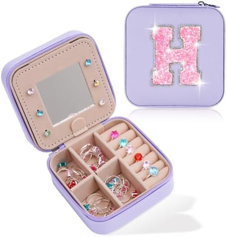 Monogrammed Gifts - Jewelry Case & Organizer, Trendy Fashion Cute...