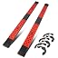 6'' Black Red