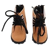 Robustes et légères : leur conception légère assure une présentation durable sans déformation, préservant ainsi leur esthétique au fil du temps. mini-chaussures réalistes, bottines miniatures pour poupées