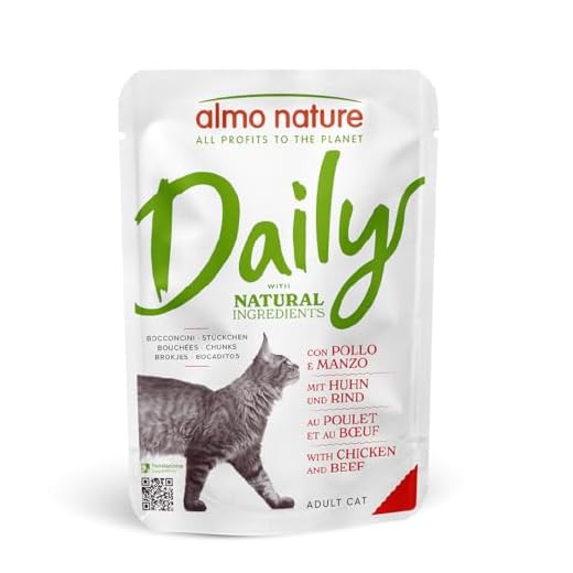 Almo Nature Daily Katzenfutter - Hähnchen und Rind