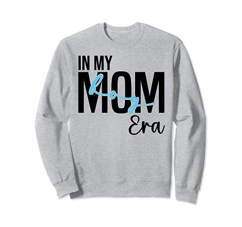 In My Boy Mom Era Tee Shirt for Women Mama In My Boy Mom Era Felpa