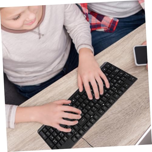 Clavier USB filaire 104 touches en ABS avec pavé numérique - 4