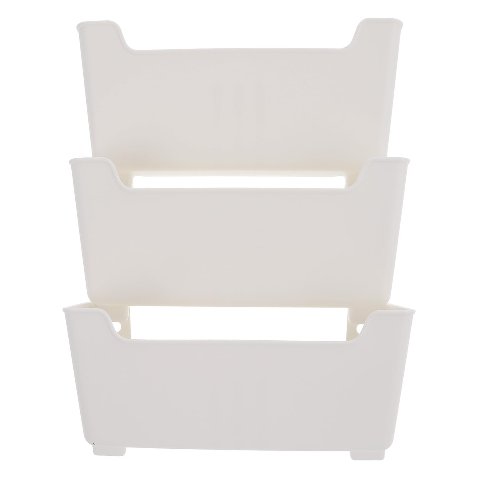 Organisateur mural pour rangement de documents grand volume plastique beige contre le désordre