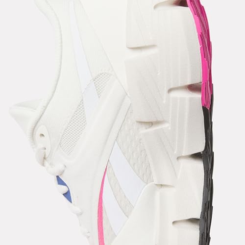 Reebok Reebok Women's Zig Dynamica 5 Sneaker, Chalk Stepur Laspin, 6 US
