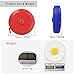 DiCUNO 60-Inch 1.5 Meter Soft Retractable Measuring Tape, Pocket, Body Tailor Sewing Craft Cloth Tape Measure (8 Colors Package)