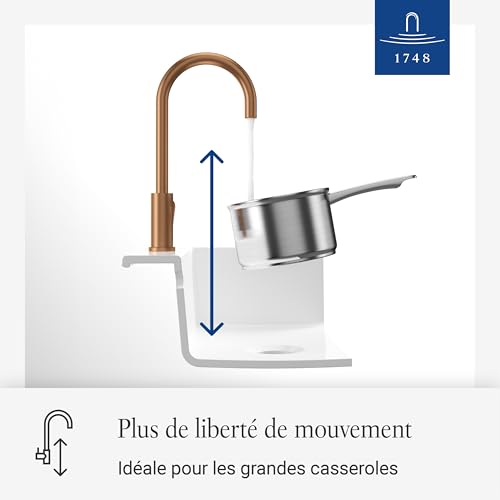 Robinet Villeroy & Boch UMBRELLA inox cuivre Cuivre - vue 6