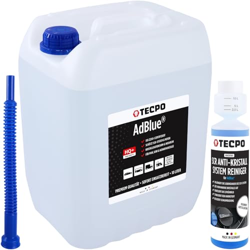 Líquido anticristalización Adblue TECPO 250 ml para solucionar fallos de obstrucción en el escape