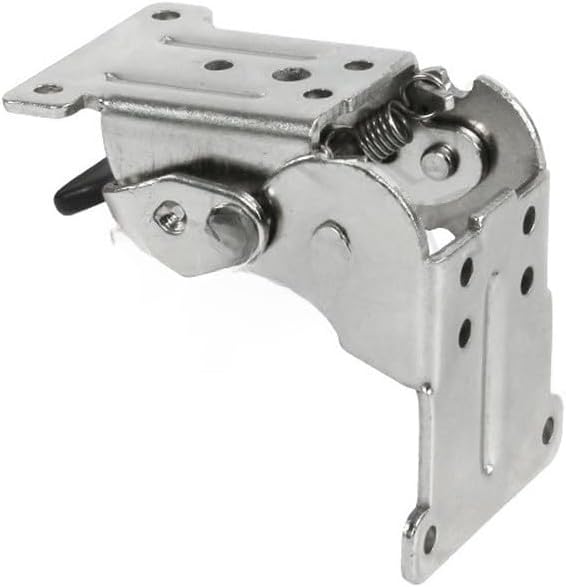 180-degree Folding Hinge with Self-locking Mechanism Heavy-duty Cold-rolled Steel Extension Hinge Rv Camper Trailer Tables – 70 X 54 X 73 Mm 30 Kg Load Capacity