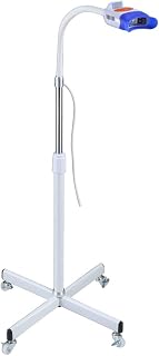 LED Teeth Whitening Light Mobile LED Dental Teeth Whitening Bleaching Blue/Red Light Accelerator Light Lamp Floor Standing Type