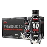 GNC AMP Wheybolic 40 - Vanilla - 14oz. (12 Bottles)