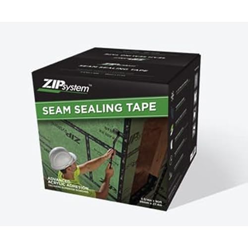 ZIP System Flashing Tape - Adhesive Flashing Tape - Advanced Acrylic Adhesive - Professional-Grade - Weather Protection - for Windows, Doors, & Rough Openings - 3.75" x 90' Roll