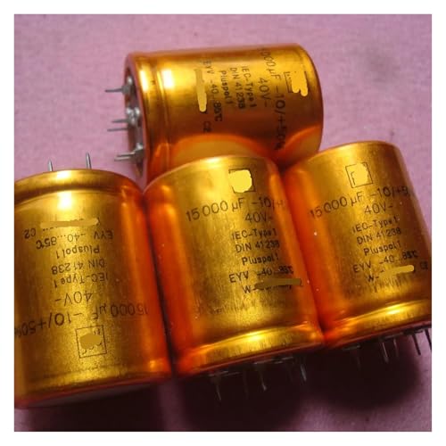 Condensateurs audio 15000uF 40V pour éliminer le ronflement de l'ampli