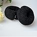 2 Pcs Magic Bun Maker Hair Styling Styler Hair Donut Ring Styler Hair Bun Maker Twist Ring Former Shaper Sponge Doughnut Donut Bun Shaper Hair Curler(Black)