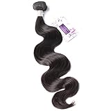Bella Hair Peruvian Remy Virgin Hair Body Wave Human Hair Weave 1 Bundle 100g Natural Black Color 34 inch