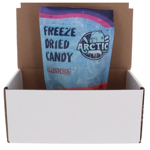 Arctic Farms Freeze Dried Candy Gummy Clusters Candies 2oz Bagged and Boxed (Rainbow, Pack of 1, 2oz) - Thumbnail 5