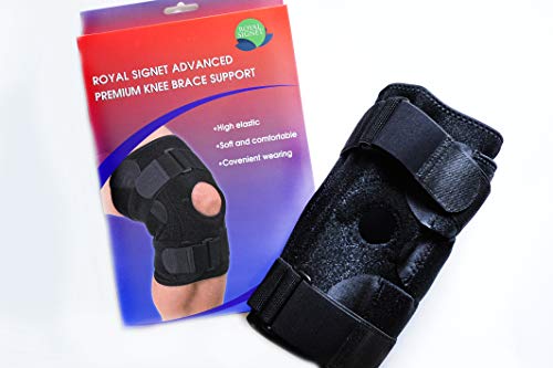 Royal Signet Open Patellar Knee Brace for Arthritis Pain and Support. Adjustable Knee