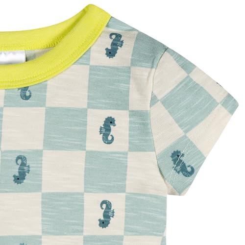 Image of Gerber Baby Boys' Toddler T-shirt and Short Set