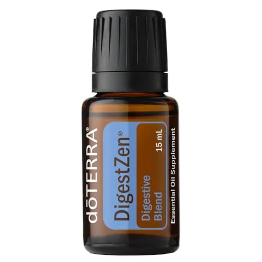 doTERRA DigestZen (15ml) - Essential Oil Digestive Blend with Peppermint, Ginger and Other Pure and Natural Oils - Safe and Effective Alternative to Help Reduce Gas, Indigestion and Upset Stomach
