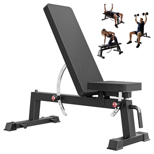 PAPABABE 1300-Lb Adjustable Bench