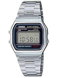 Casio Mens Classic Stainless Steel Digital Watch