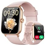 Smartwatch Damen, [2025 Neue] 1,8" Smartwatch mit Telefonfunktion, Fitness Tracker Herzfrequenzr/Schlafmonitor, Fitnessuhr mit 120+ Sportmodi/IP68 Wasserdicht, Schrittzähler Uhr für iOS Android, Alexa