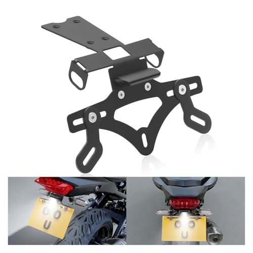 Support de plaque d'immatriculation pour Ho&NDA CB750 finition noire - 2