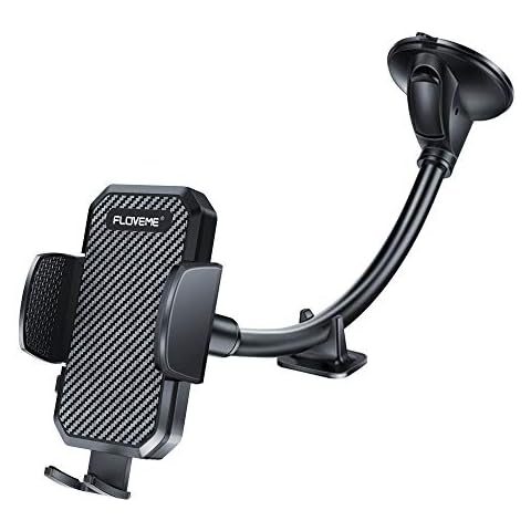 FLOVEME Adjustable Gooseneck Car Phone Holder Cover