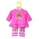 ✔Das Dolly Moda Pyjama Set passt BABY born und Baby Annabell und anderen Puppen mit einer Größe von 39-46 cm