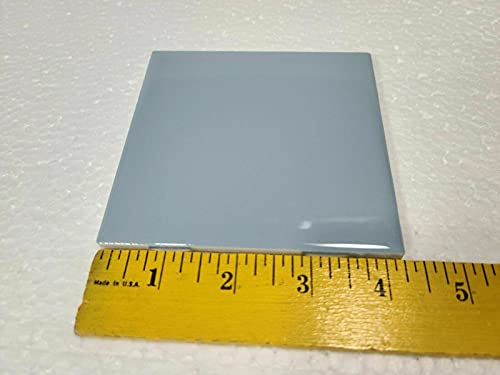 Blue Waterfall 4 In Ceramic Tile 4.25 Inch Shower Bathroom Kitchen Backsplash Daltile Color 0169 4X4 Subway Square 10 Piece Box #TOP3