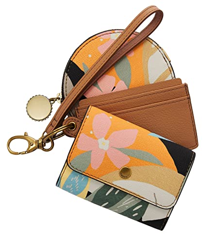 Fossil -Rio Pouch Wristlet Wallet Blattgrün
